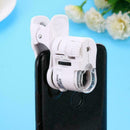 60X Mobile Phone Microscope Macro Lens Zoom Micro Camera Clip Multipurpose T7K8