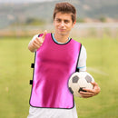 Scrimmage Team Practice Vests Breathable for Children Adults Sports Basketb