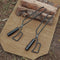 Outdoor Camping Barbecue Charcoal Clamp Portable Cooking Fire Tongs Clip Newly
