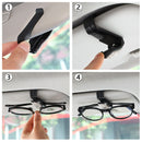 Ticket Visor Sunglass Eyeglasses Hanger Bling Bling Clip Glasses Holder for Car