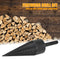 3x Split Cone Drill Bit Round/Hex/Square Firewood Splitter Adapter Extensio