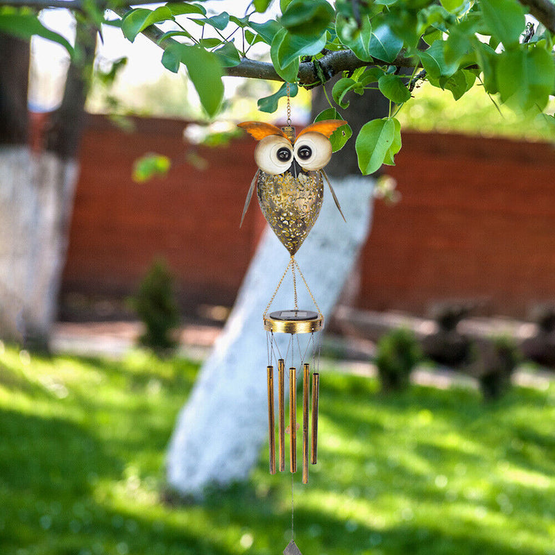 Solar LED Owl Bird Lights Garden Balcony Path Yard Patio Decoration Lights