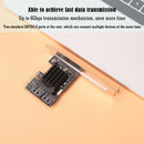 PCI-E 1x to SATA3.0 2 Port Riser 6Gbps PCI Express Adapter Card Desktop Computer