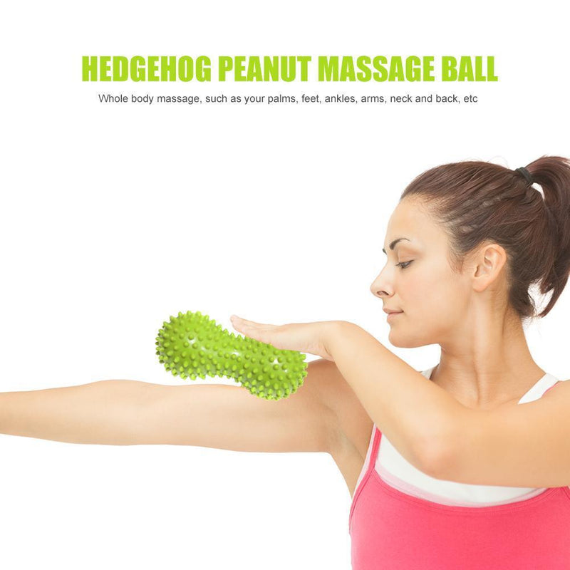 PVC Muscle Pain Stress Peanut Shape Ball Therapy Health Care Gym Body Relex Tool