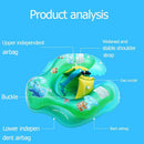 Cartoon Baby Swimming Ring Anti Rollover Portable Pool Float Swimming Protection
