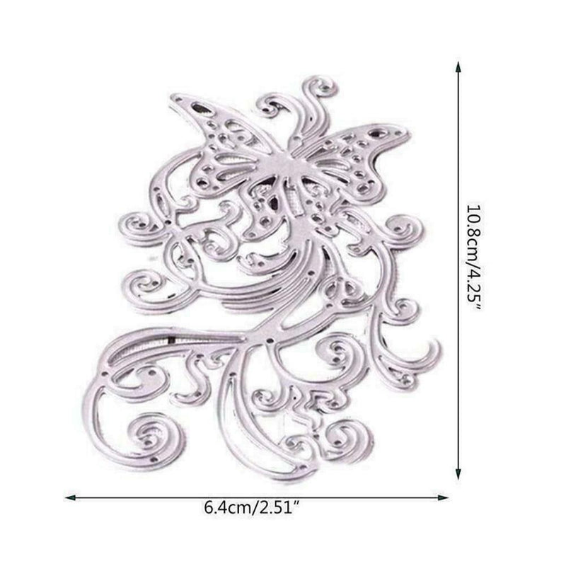 Butterfly Meteor Metal Cutting Dies DIY Scrapbooking Paper Cards Album F3C0