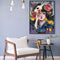 Hand Painted Digital Oil Picture DIY Girl Paint By Numbers Home Wall Decor Kit