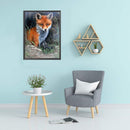 Full Cross Stitch 11CT Fox Counted Embroidery DIY Needlework Kits Handmade Sets