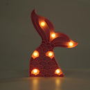 Mermaid Tail LED Night Lamp Children Gift Battery Powered Home Light (Pink)