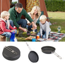 Cookware Camping Frypan Titanium Fry Pan Non-Stick Frying Pan Ultralight Grill