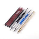 2pcs Carpenter Pencil with Marker Pen Refills for Glass Ceramics Woodworker