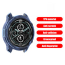 TPU Watch Protective Case for Ticwatch Pro 3/Pro 3 Lite (Transparent Blue)