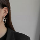 Earrings Geometric Stud Earrings Note Hollow Out Earring Irregular Earrings