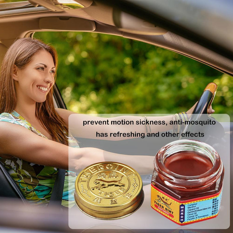 Red Tiger Balm Headache Stomachache Painkiller Muscle Relieving Ointment