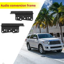 1 Pair Car Stereo Radio DVD Player Left+Right Frames Trim for Scion FRS