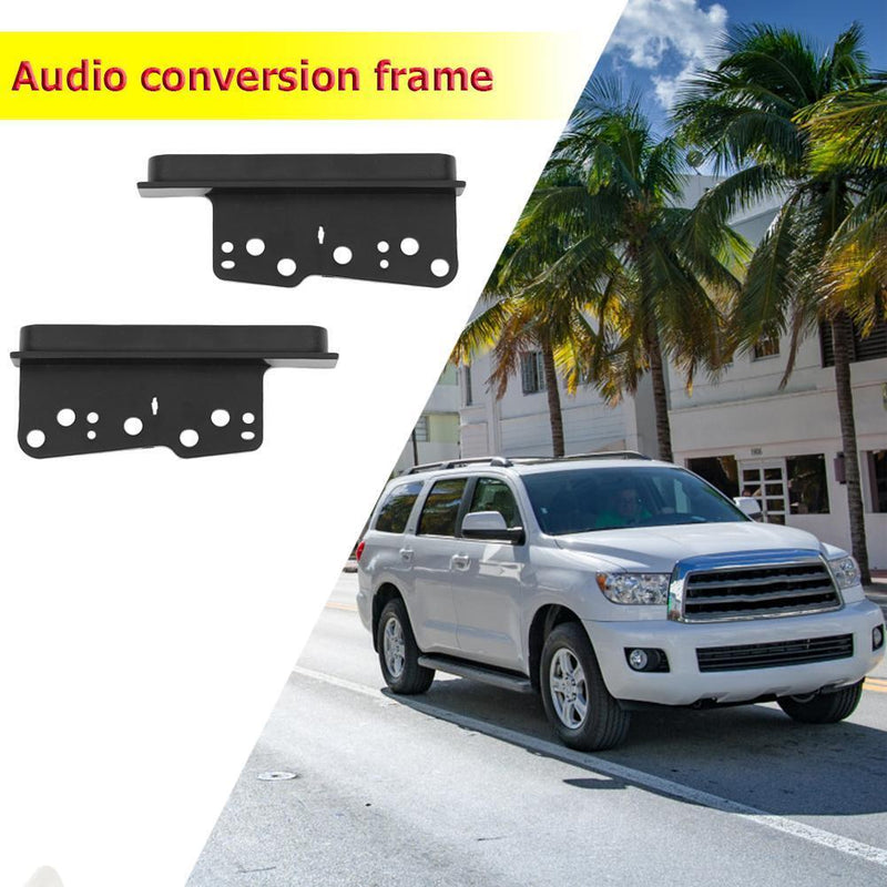 1 Pair Car Stereo Radio DVD Player Left+Right Frames Trim for Scion FRS