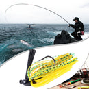 7cm 10g Fishing Lures Chatterbait Spinnerbait Artificial Wobbler Baits (1) Newly