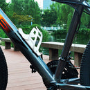 PC Plastic MTB Road Bicycle Bottle Holder Cages Bike Kettle Rack (White)