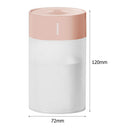 260ml Air Humidifier Ultrasonic Small Aroma Essential Oil Diffuser (Pink)