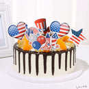 Patriotic Sign Cake Decoration Cake Topper 4th of July Independence Day
