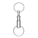 Separable Double Ring Removable Child-mother Buckle Keychain Key Ring Separate