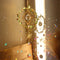 #A Crystal Wind Chimes Butterfly Star Moon Love Prisms Light Catcher Home Orname