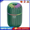 300ml Electric Air Humidifier Aroma Oil Diffuser Mini Sprayer (Dark Green)