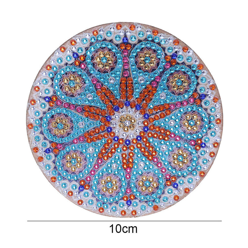 DIY Diamond Painting Mandala Round Coaster Cup Table Placemat (AA1059-2)