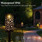 Solar LED Iron Art Lantern Light Star Moon Hanging Lamp for Garden Yard Pathway