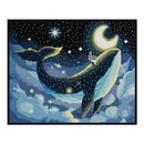 Full Embroidery Stars Sea 3-Beach 14CT Counted Cross Stitch Cotton DIY Kit