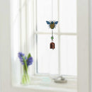 DIY Point Drill Diamond Painting Acrylic Wind Chime Bell Pendant Art Mosaic