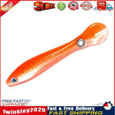 10cm/6g Soft Bionic Fishing Baits Lure Artificial Crankbait (Orange White) Newly