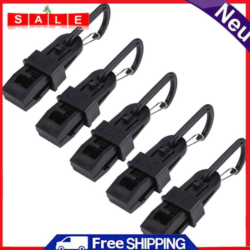 Tent Accessories Awning Wind Rope Clamp Outdoor Camping Traveling Plastic Clip