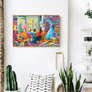 Diamond Painting Full Round Drill Tailores Rhinestone Cross Stitch Wall Decor