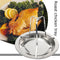 Stainless Steel Chicken Roaster Rack Plate Non Stick DIY BBQ Grill Stand