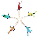 5pcs DIY Diamond Painting Keychain Football Special-shaped Drill (AA990)