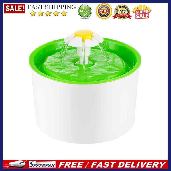 Automatic Pet Drinking Fountain Mute Cat Dog Water Dispenser Feeder (2)