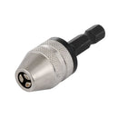 Quick Change  Electric Grinder Keyless Drill Bit Chuck Hex Shank Adapter