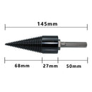 Speed Twist Drill Bit Wood Firewood Log Splitter Screw Splitting Cones Drivers