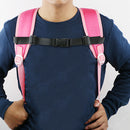 Backpack Shoulder Non-slip Fixed Strap Adjustable Bag Chest Belt (Black) Newly