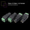 20pcs Female Male DC Power Plug Adapter Connector 2.1x5.5mm Weld-free Converters