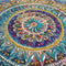 5D DIY Special Shaped Diamond Painting Folk Flower Cross Stitch Embroidery