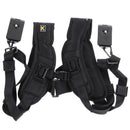Quick Rapid Double Dual Shoulder Sling Belt Strap for TwoDSLR DigitalCamera