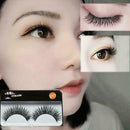 1 Pair Dramatic Lashes Black False Eyelashes Thick Exaggerate Stage Long S4N3