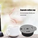 60ml Reusable Coffee Capsule Cups with Spoon Brush for Bosch-s Tassimoo
