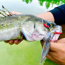 82mm 60g Metal Simulation Fishing Lures Jig Hooks Artificial Hard Bait (B) Newly