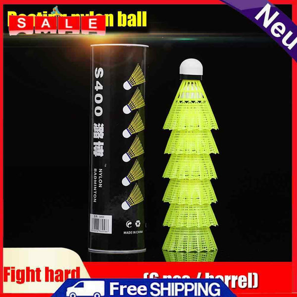 6pcs Badminton Ball Outdoor Sports Entertainment Spring Ball for Training