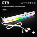 COOLMOON GT8 Horizontal GPU Support 5V ARGB Bracket Video Card Stand GPU Ho