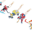 5pcs DIY Diamond Painting Keychain Baseball Special-shaped Drill (AA988) Newly