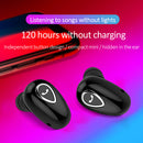 YX01 Mini Bluetooth-compatible Headset Hands Free In Ear Earphone with Mic